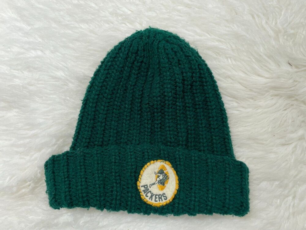 Vintage GREEN BAY PACKERS Knit Hat Cap - Women's or Child